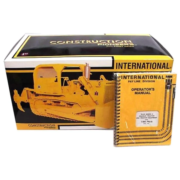 Manufacturer_First Gear, Inc. Crawlers & Dozers<1/25 International TD-25 Industrial Yellow Crawler by First Gear