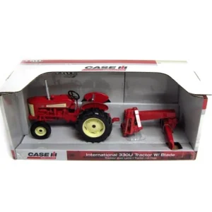 Manufacturer_ERTL Implements<1/16 International 330U with Rear Blade