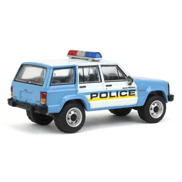 Manufacturer_Greenlight Collectibles Cars & Suvs<1/64 1995 Jeep Cherokee, San Pedro Police, Gone in Sixty Seconds, Hollywood Series 36