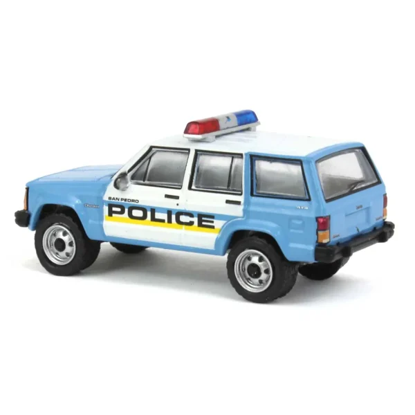 Manufacturer_Greenlight Collectibles Cars & Suvs<1/64 1995 Jeep Cherokee, San Pedro Police, Gone in Sixty Seconds, Hollywood Series 36