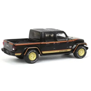 Manufacturer_Greenlight Collectibles Cars & Suvs<1/64 Jeep Gladiator, J-10 Golden Jeep Tribute, Greenlight Hobby Exclusive