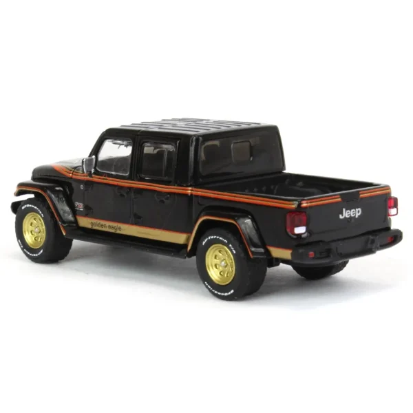 Manufacturer_Greenlight Collectibles Cars & Suvs<1/64 Jeep Gladiator, J-10 Golden Jeep Tribute, Greenlight Hobby Exclusive