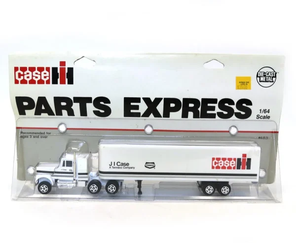 Manufacturer_ERTL Box Trucks & Trailers<1/64 JI Case IH Parts Express Tractor Trailer by ERTL