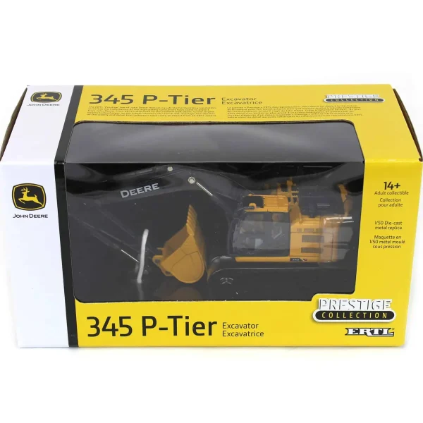 Manufacturer_ERTL Excavators<1/50 John Deere 345 P-Tier Excavator, ERTL Prestige Collection