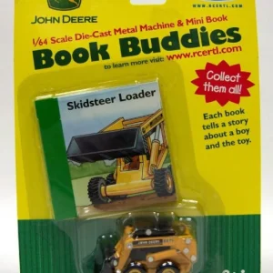 Manufacturer_ERTL Loaders<1/64 John Deere 6675 Skidsteer Loader with Book