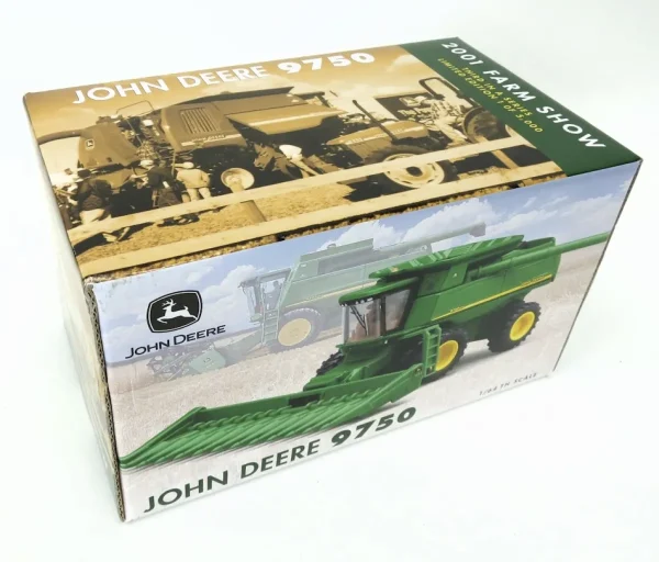 Manufacturer_ERTL Combines & Harvesters<1/64 John Deere 9750 STS Combine with Duals, 2001 Farm Show