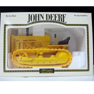 Manufacturer_ERTL Crawlers & Dozers<1/16 John Deere 430 Yellow Industrial Crawler