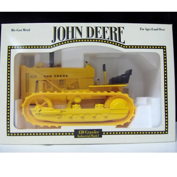 Manufacturer_ERTL Crawlers & Dozers<1/16 John Deere 430 Yellow Industrial Crawler