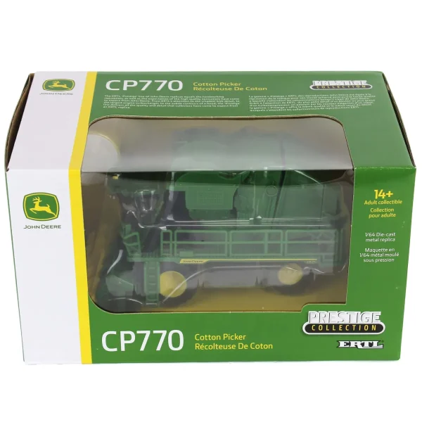 Manufacturer_ERTL Combines & Harvesters<1/64 John Deere CP770 Cotton Picker, ERTL Prestige Collection