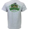 Outback Toys John Deere<John Deere Equipment RX Tractor Heather Gray Short Sleeve T-Shirt