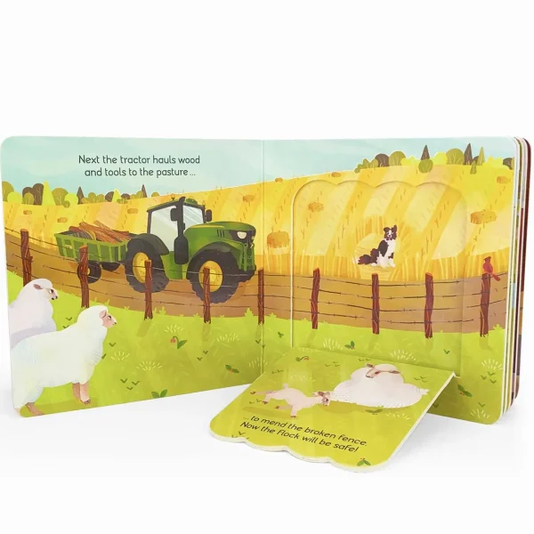 Outback Toys Books, Calendars & Dvds<John Deere Farm Friends Lift-a-Flap Board Book