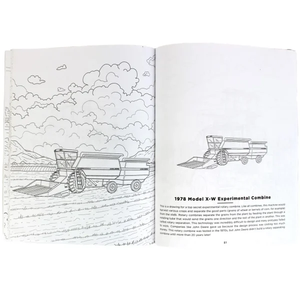 Outback Toys Books, Calendars & Dvds<John Deere Green Tractors Coloring Book: 36 Detailed Classic and Modern Tractors