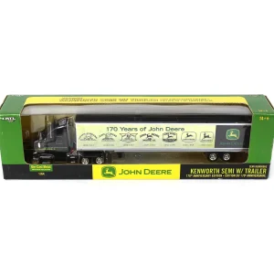 Manufacturer_ERTL Box Trucks & Trailers<1/64 John Deere Kenworth Semi with 170th Anniversary Graphics