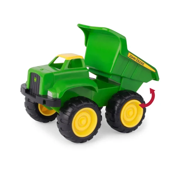 Manufacturer_ERTL Dump Trucks<John Deere Kids SandBox Truck N Tractor 2 Piece Set