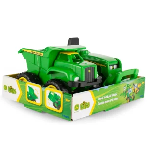 Manufacturer_ERTL Dump Trucks<John Deere Kids SandBox Truck N Tractor 2 Piece Set