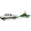 Manufacturer_ERTL Lawn & Garden<1/32 John Deere Pickup with ZTrak Mower and Trailer