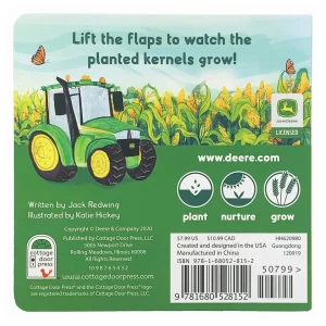 Outback Toys Books, Calendars & Dvds<John Deere Plant & Grow Lift-a-Flap Board Book