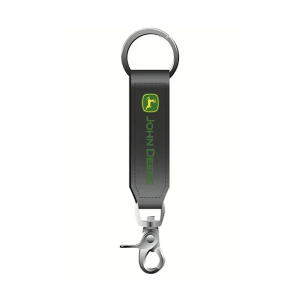 Outback Toys Tools & Auto<John Deere Strap KeyChain with Leather Strap