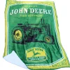 Outback Toys Bed & Bath<John Deere Vintage Logo 50in x 70in Throw Blanket