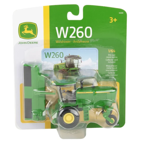 Manufacturer_ERTL Implements<1/64 John Deere W260 Windrower with 500R Head