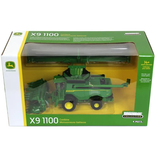 Outback Toys Combines & Harvesters<1/64 John Deere X9 1100 Combine with Duals, ERTL Prestige Collection