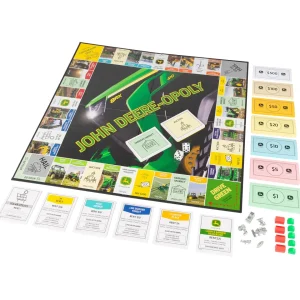 Manufacturer_ERTL Games & Puzzles<John Deere-Opoly Board Game