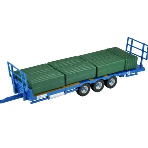 Manufacturer_ERTL Implements<1/32 Kane Die Cast Large Bale Trailer with 7 Bales