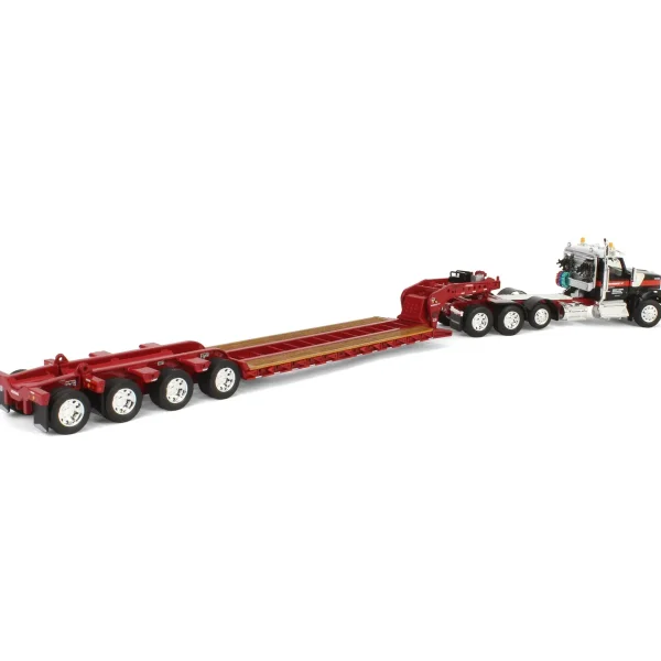 Manufacturer_DCP by First Gear Lowboys & Flatbeds<1/64 Kenworth W990 with Tri-axle Fontaine Magnitude Lowboy Trailer, Mammoet, DCP by First Gear