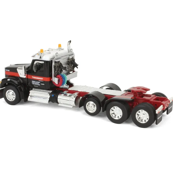 Manufacturer_DCP by First Gear Lowboys & Flatbeds<1/64 Kenworth W990 with Tri-axle Fontaine Magnitude Lowboy Trailer, Mammoet, DCP by First Gear