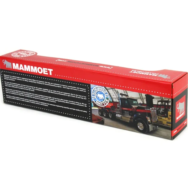 Manufacturer_DCP by First Gear Lowboys & Flatbeds<1/64 Kenworth W990 with Tri-axle Fontaine Magnitude Lowboy Trailer, Mammoet, DCP by First Gear