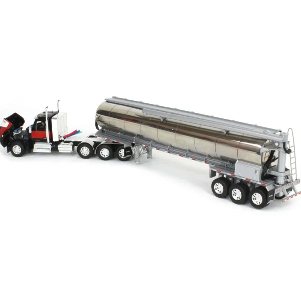 Manufacturer_DCP by First Gear Tanker Trucks<1/64 Kenworth W990 with Walinga Tandem Feed Trailer, Red/Black, DCP by First Gear
