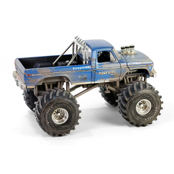 Manufacturer_Greenlight Collectibles Cars & Suvs | Pickup Trucks<1/18 Kings of Crunch Bigfoot #1, 1974 Ford F-250 Monster Truck with 66-Inch Tires, Dirty Version
