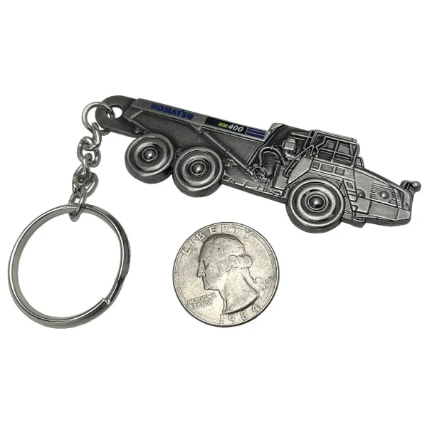 Manufacturer_First Gear, Inc. Dump Trucks | Tools & Auto<Komatsu HM400 Dump Truck Embossed Metal Keychain