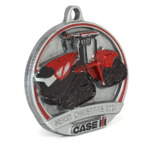 Outback Toys Christmas DéCor<2024 Limited Edition Case IH Steiger 715 Quadtrac Tractor Christmas Ornament, 6th in Series