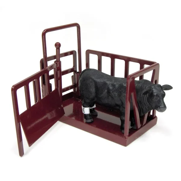 Manufacturer_Little Buster Toys Little Buster Toys<1/16 Little Buster Toys Red Cattle Squeeze Chute