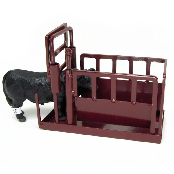 Manufacturer_Little Buster Toys Little Buster Toys<1/16 Little Buster Toys Red Cattle Squeeze Chute