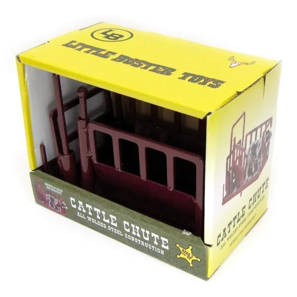 Manufacturer_Little Buster Toys Little Buster Toys<1/16 Little Buster Toys Red Cattle Squeeze Chute