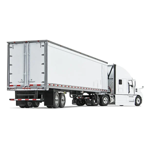 Manufacturer_DCP by First Gear Box Trucks & Trailers<1/64 Mack Anthem Sleeper Cab, White with White 53ft Box Trailer by First Gear