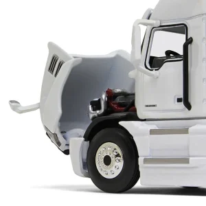 Manufacturer_DCP by First Gear Box Trucks & Trailers<1/64 Mack Anthem Sleeper Cab, White with White 53ft Box Trailer by First Gear