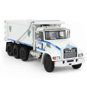 Manufacturer_Greenlight Collectibles Dump Trucks<1/64 2019 Mack Granite Dump Truck, NYPD, SD Series 16