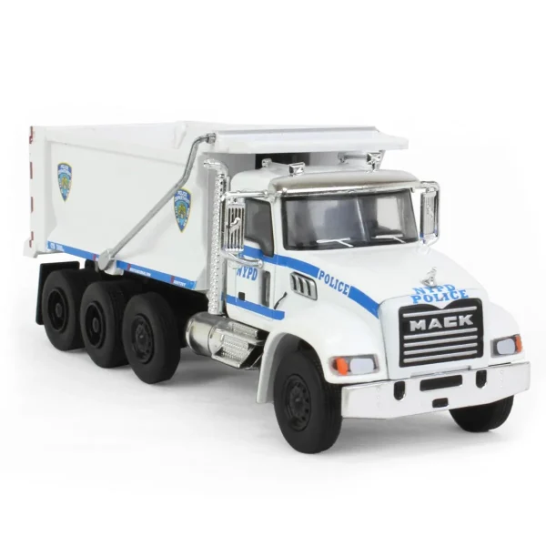 Manufacturer_Greenlight Collectibles Dump Trucks<1/64 2019 Mack Granite Dump Truck, NYPD, SD Series 16