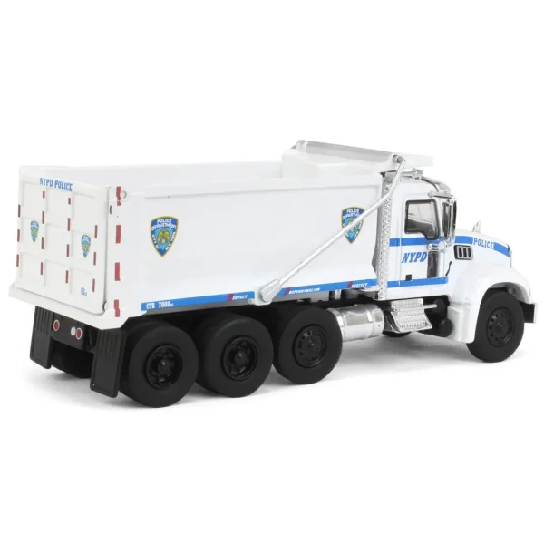 Manufacturer_Greenlight Collectibles Dump Trucks<1/64 2019 Mack Granite Dump Truck, NYPD, SD Series 16