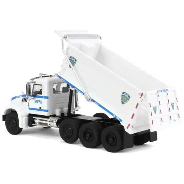 Manufacturer_Greenlight Collectibles Dump Trucks<1/64 2019 Mack Granite Dump Truck, NYPD, SD Series 16