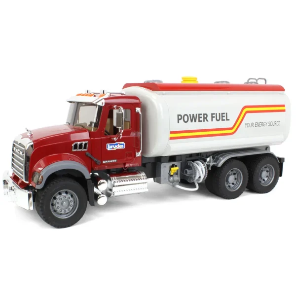 Manufacturer_Bruder Toys Tanker Trucks<1/16 MACK Granite Fuel Tanker by Bruder