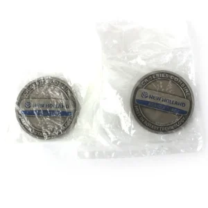 Manufacturer_Other Farm Art & DéCor<New Holland 40 Years Twin Rotor Combines Pewter Coin