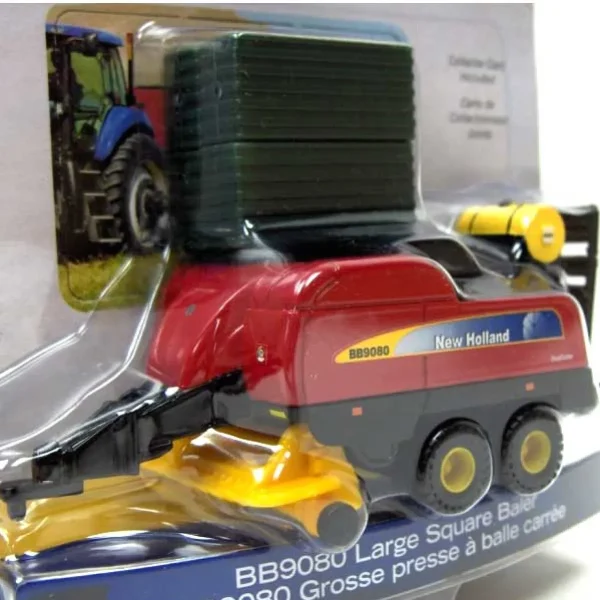Manufacturer_ERTL Implements<1/64 New Holland BB9080 Big Square Baler with 4 Bales