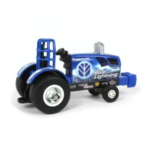 Manufacturer_ERTL Pulling Tractors<1/64 New Holland Blue Lightning Die-Cast Pulling Tractor by ERTL