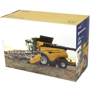 Manufacturer_ERTL Combines & Harvesters<1/32 New Holland CR9.90 Combine with Corn & Grain Heads, ERTL Prestige Collection
