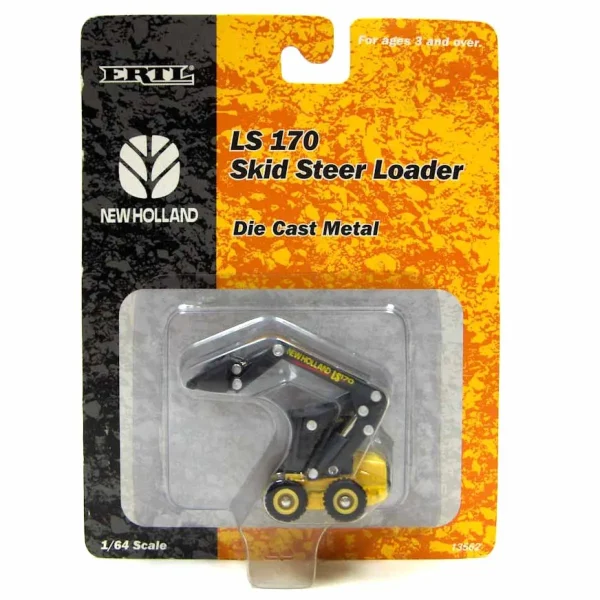 Manufacturer_ERTL Loaders<1/64 New Holland LS 170 Skid Steer Loader