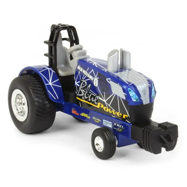 Manufacturer_ERTL Pulling Tractors<1/64 New Holland "Blue Power" Die-cast Pulling Tractor